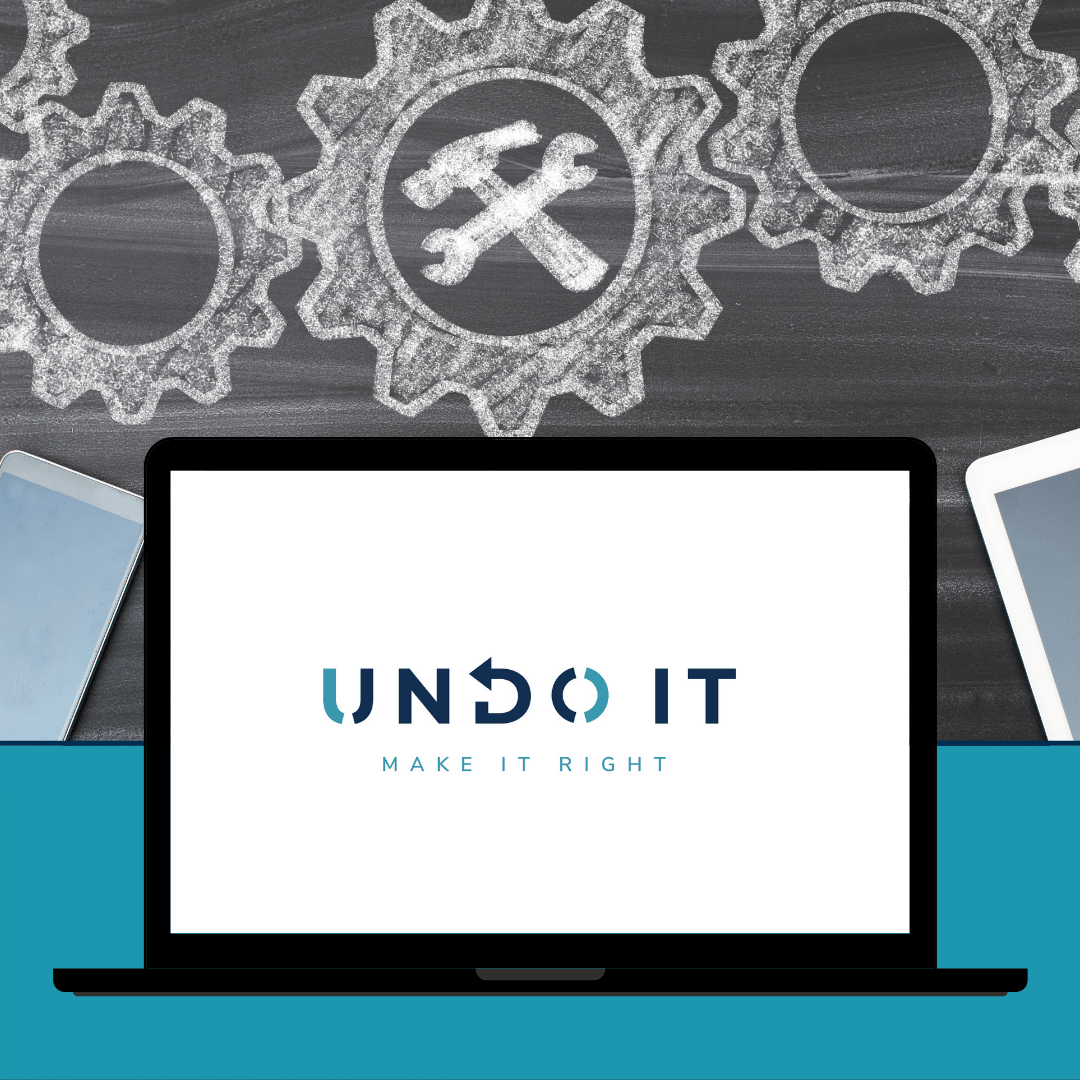 New Website Blue Mockup Instagram - Laptop